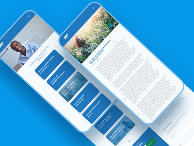 Blog blog design device mobile mobile responsive uiux design website