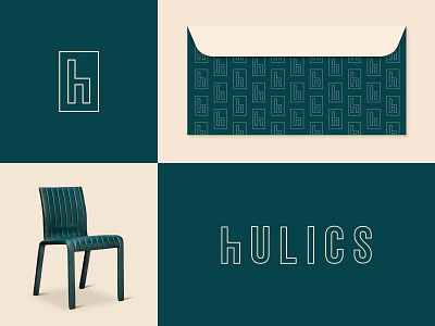 Hulics Logo & Brand Design branding business inspiration logodesign creative clever real estate design logodesigner identity illustraion logo icon logos symbol logobranding lettermark logotype type wordmark minimalist chair furniture decor monogram logomark mark top interior print webdesign trend modern minimal brand typography