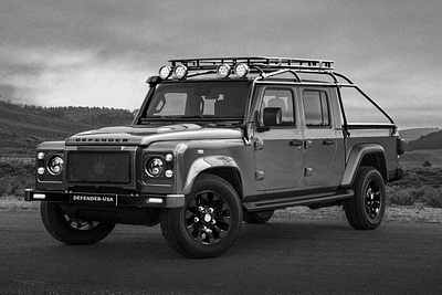 Lunchtime photoshop fun: Gladifender defender jeep mashup