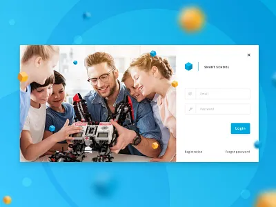 . LogIn & SignUp kids login registration signin signup site students study teachers ui ux web