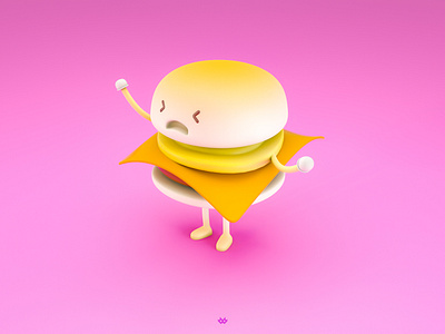 Burger c4d