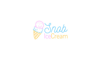 27 Daily logo challenge branding dailylogochallenge design ice cream logo icecream logo logo design vector
