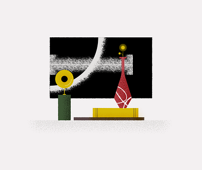 Still Life illustration minimal vector