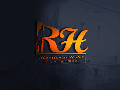 Hotel logo brand identity brand logo branding business clean design design illustraion logodesign love vector