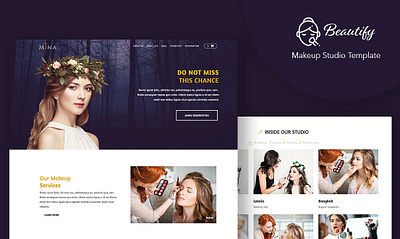 Beautify - WordPress Theme for Beauty Saloon beauty gutenberg saloon wordpress theme