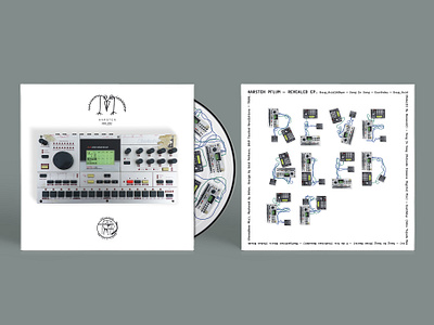 Karsten Pflum: Revealed EP design graphic design music package design