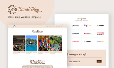 Travel Blog - WordPress Theme for Traveling Stories design gutenberg travel wordpress theme