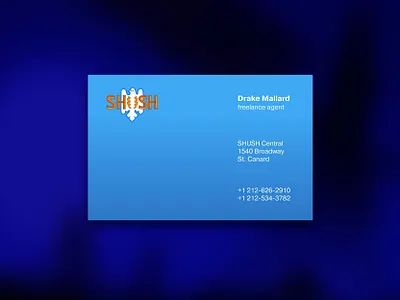 Business Card business card illustrator logo typography