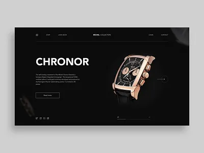 Watches dark design designer figma figmadesign header header design headers landingpage ui uidesign uidesing uiux uxdesign uxui watches webdesign