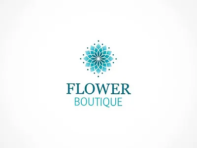 Flower Boutique adobe ilustrator art boutique branding design flower icon illustration logo logo4sale logoforsale vector