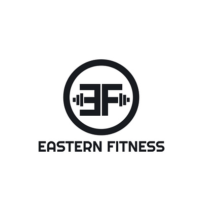 EF LOGO branding design ef fitness logo ef fitness logo flat gym logo icon illustration lettering logodesign minimal modern logo type typography vector wordmark