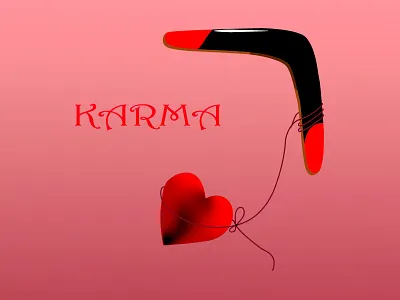 dr 600 800 design fate heart illustration karma love universe vector