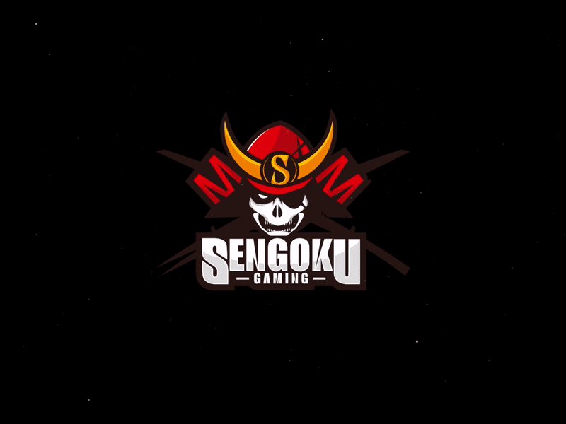 SENGOKU GAMING logo reveal admotion animated video ads gif iconmotion motiongraphics socialmediastory