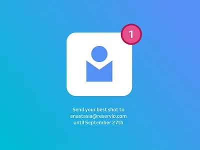 Dribbble Invite 🏓 abstract dribbble invitation dribbble invite dribbble invites icon invites mobile app profile reservio