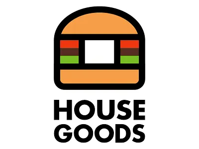 House Goods - DAY 33 (Daily Logo Challenge) branding burger daily dailylogo dailylogochallenge dailylogodesign design logo logo design logodesign vector