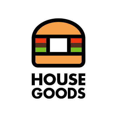 House Goods - DAY 33 (Daily Logo Challenge) branding burger daily dailylogo dailylogochallenge dailylogodesign design logo logo design logodesign vector