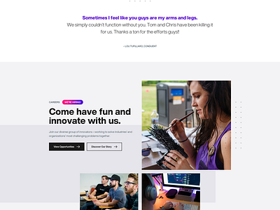 Agency Home Page agency clean colorful dark design desktop flat home home page home screen minimal services simple