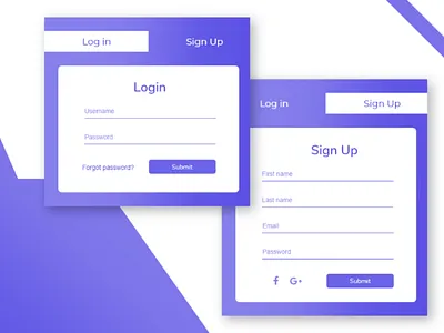 Login/SignUp design login signup typography ui web