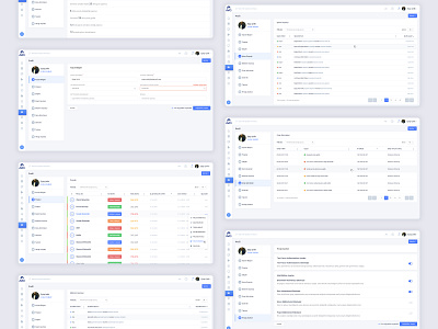 AVCI | Profile Details avci dashboard design edit form kodia minimalist page profile profile design security settings table timeline transaction ui ux vulnerability website widget