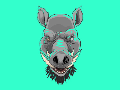 boar FINAL authenticbrownie design graphic design vector