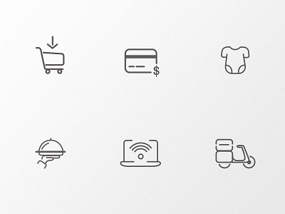 Services Schlotzsky's Icons design icon ui vector