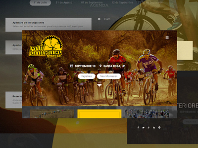 Rally Endurance / Annual Race Event / Website - UI/UX