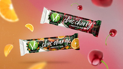 Youfoodz Protein Bar Packaging branding design packaging typography