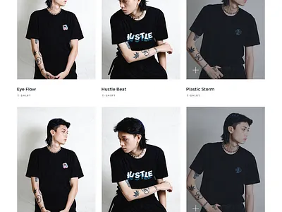 Hustle Studio E-shop detail branding design e shop e shop page homepage design illustration minimal product product detail page ui ux web website