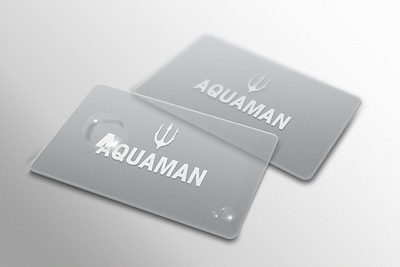 Superhero Business Card | Weekly Warm Up aquaman dribbbleweeklywarmup graphicdesign superhero