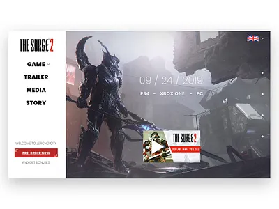 The Surge 2 design web