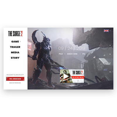 The Surge 2 design web