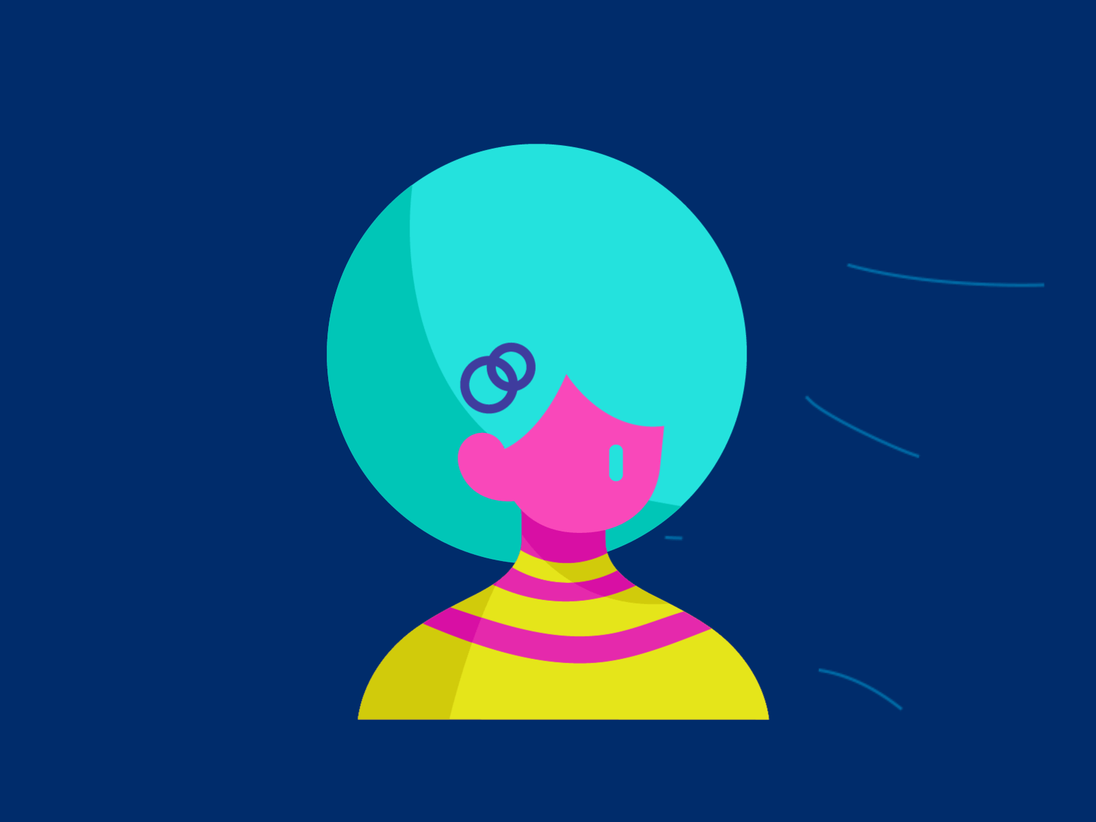 30 PERSON - Fiona 30person animation color design experiment illustration