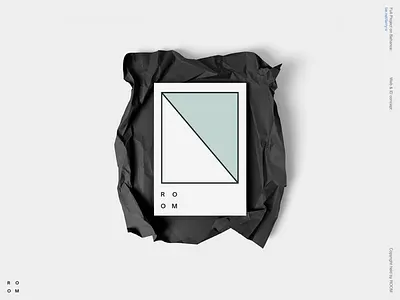 ROOM branding clean concept design ecommerce identity logo minimal site typography