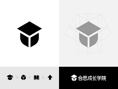 Redesign branding college design education geometry icon illustration logo university 品牌 商标 插图 设计