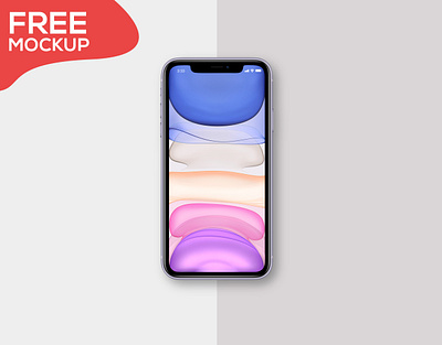 Free iPhone 11 Mockup 11 clean display free freebie freemockup iphone iphone 11 mockup professional psd screen