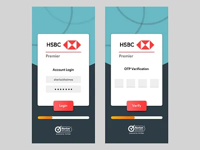 HSBC Premier Mobile App android behance design ios materialdesign mobile onboarding sketch ui ux