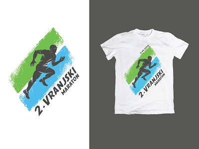 Logo - Vranjski maraton branding logo marathon tshirt