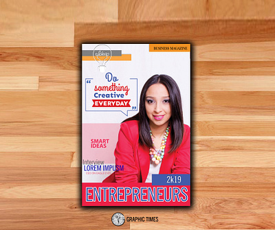 Business Magazine cover page with image 2k19 business magazine magazine ad magazine covers magazine design photoshop