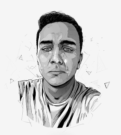 self portrait artdirection design drawing illustration photoshop