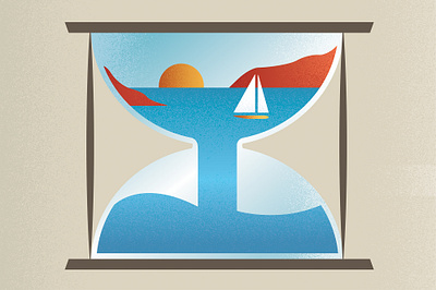 Free Time editorial free time hourglass leisure philosophy sailing