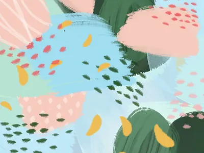 Abstract Pattern abstract paint strokes pastel pattern