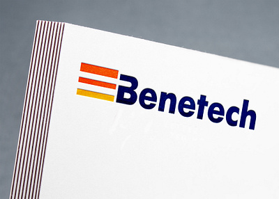 Benetech logo branding example it company logodesign