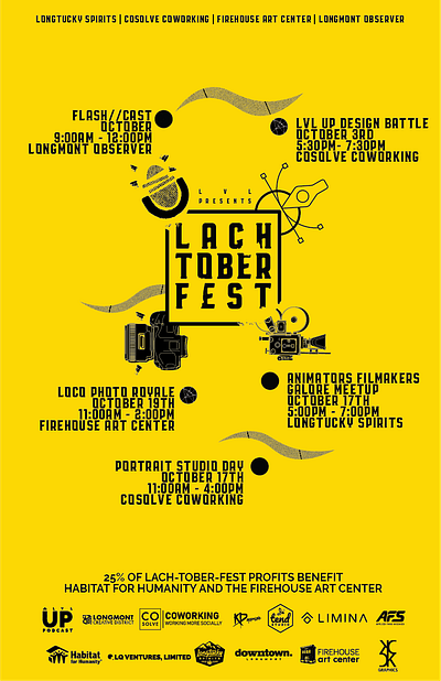 Lach-Tober-Fest 2019 adobe branding colorado design events graphics illustrator logo photography typography