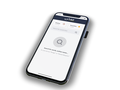 Urban Dictionary App UI android animation app design dictionary interaction design interfaces ios pixeldahn search ui uiux urban ux web word
