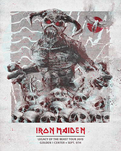 Iron Maiden Poster iron maiden poster