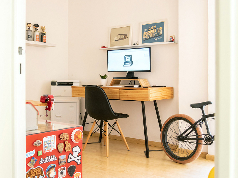 My workspace courtside designer desk dribbble graphic interview office photography studio work workspace