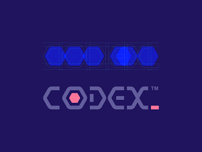 Codex_ Logotype branding coding design graphic design icon identity logo typography vectors videogame