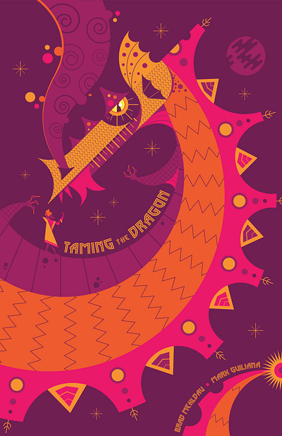 Taming the Dragon adobe illustrator brad mehldau dragon dragons jazz poster tamingthedragon vector