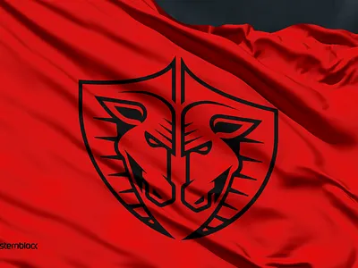 Beasts of One Nation bestii heraldic logo ram shield