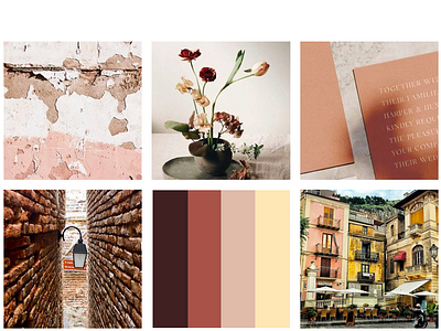 Moodboard color inspiration moodboard palette